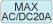 MAX AC/DC20A