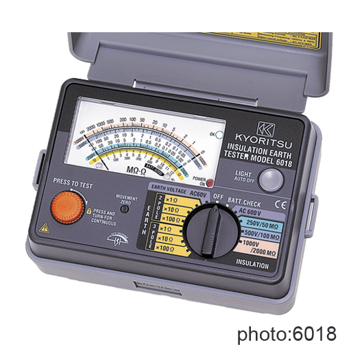 MODEL 6017|アナログ絶縁・接地抵抗計|製品情報|共立電気計器株式会社